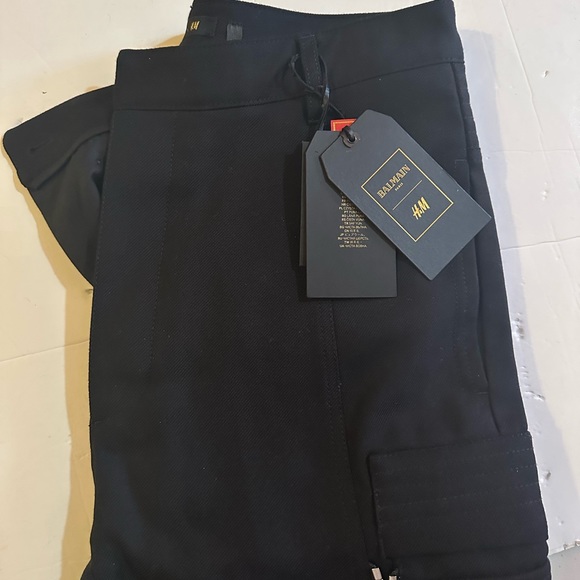 Balmain X H&M Drop Crotch Cargo Pants - Picture 2 of 13
